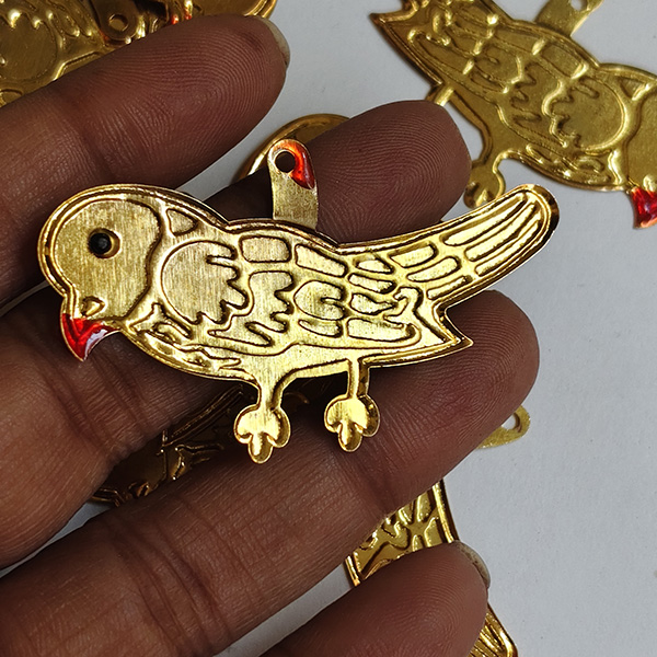 Golden Bird charm