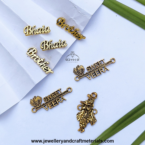 Assorted Charm Combo Set for Rakhi Making 03