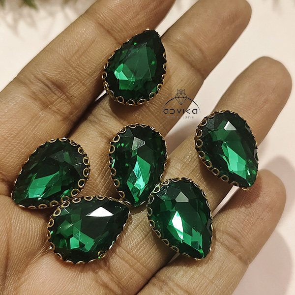 15mm Drop sunflower clipstone